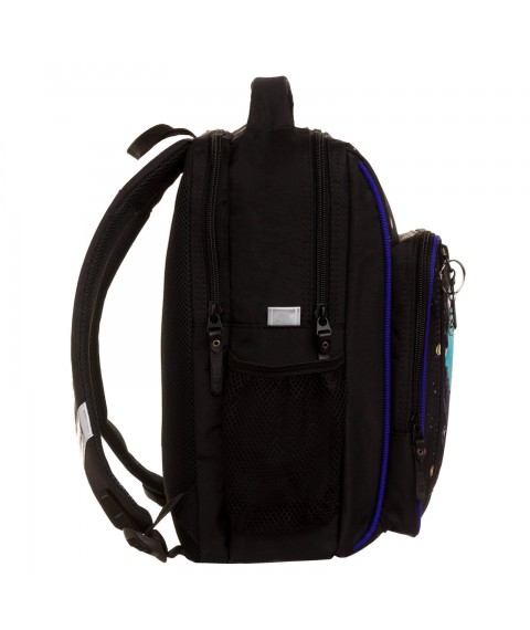 School backpack Bagland Schoolboy 8 l. black 1098 (0012870)