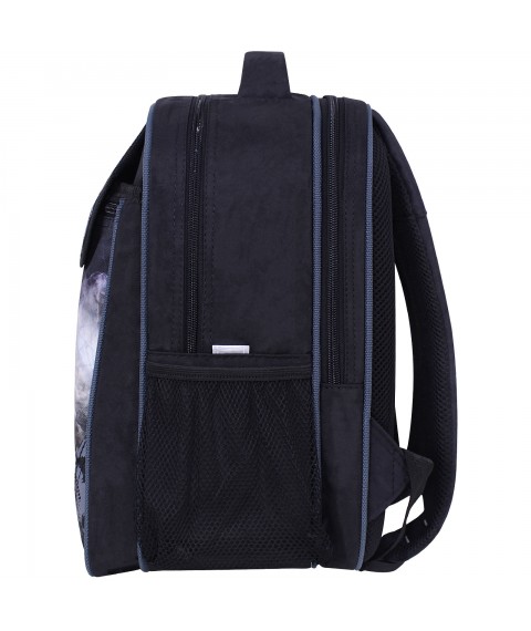 School backpack Bagland Otlichnyk 20 l. black 505 (0058070)