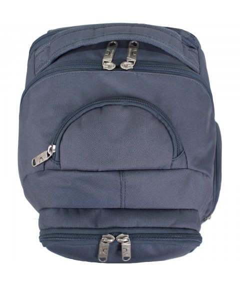 Backpack for a laptop Bagland Texas 29 l. Dark gray (00532662)