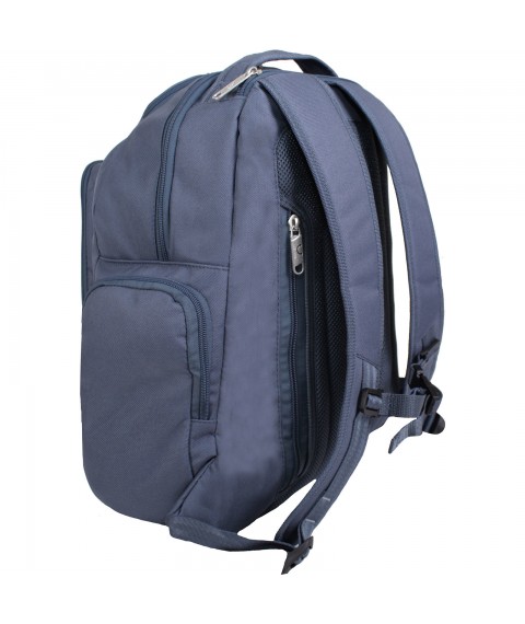 Backpack for a laptop Bagland Texas 29 l. Dark gray (00532662)