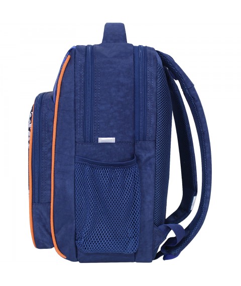 School backpack Bagland Schoolboy 8 l. blue 904 (0012870)