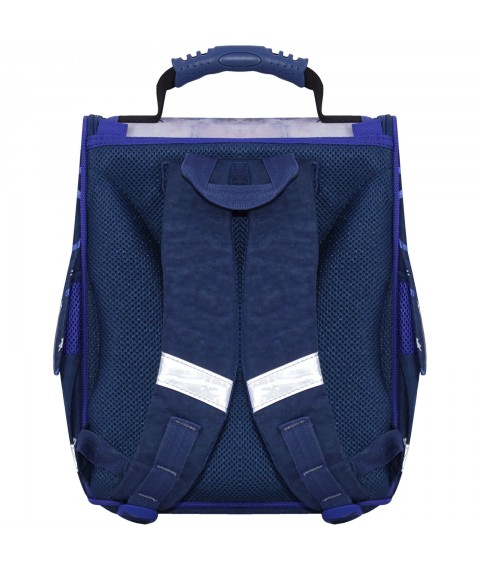Backpack school frame with flashlights Bagland Success 12 l. blue 534 (00551703)