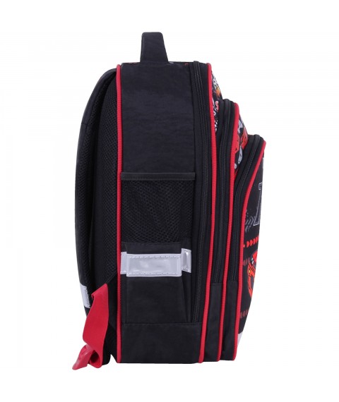 School backpack Bagland Mouse black 668 (00513702)