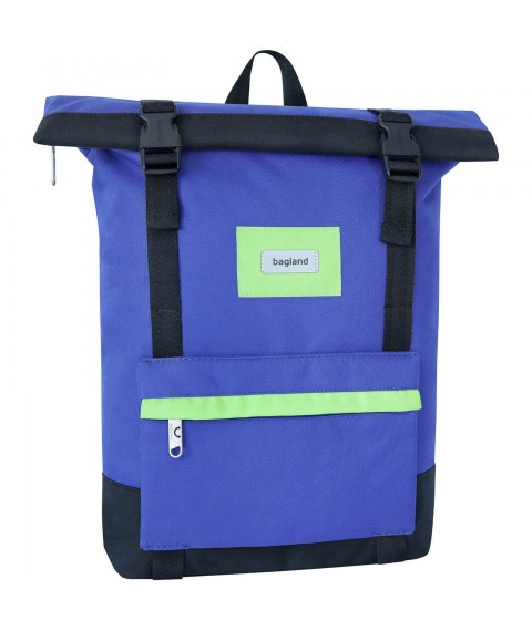Backpack rolltop Bagland Holder 25 l. electric/black (0051666)