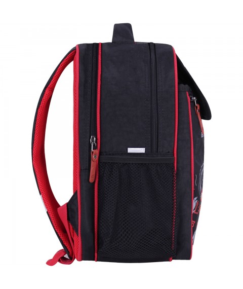 School backpack Bagland Otlichnyk 20 l. black 672 (0058070)