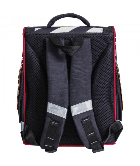 Backpack school frame with flashlights Bagland Success 12 l. black 175k (00551703)