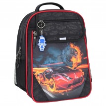 School backpack Bagland Otlichnyk 20 l. Black (57m) (0058070)