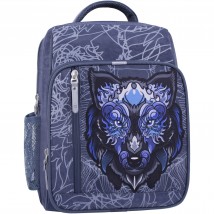 School backpack Bagland Schoolboy 8 l. 321 gray 506 (00112702)