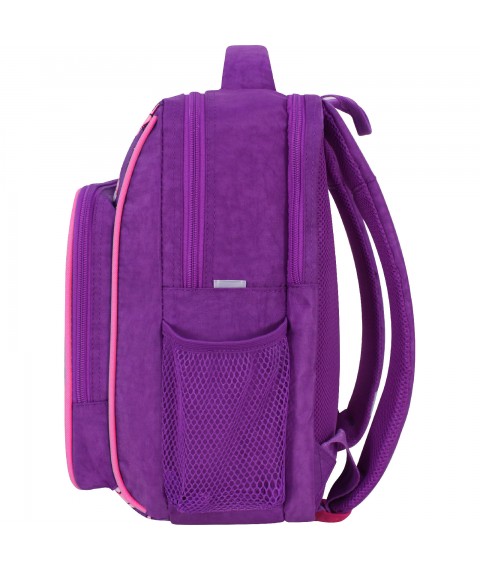 Рюкзак шкільний Bagland Школяр 8 л. фіолетовий 890 (0012870)