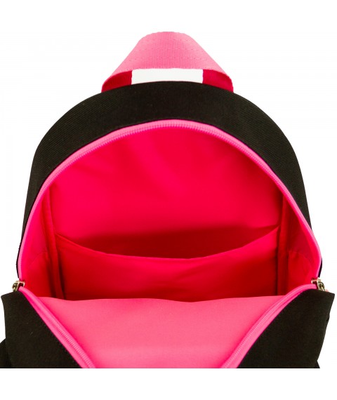 Backpack Bagland Cute 10 l. black/pink (0080666)