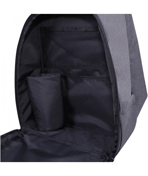 Rucksack Bagland Bremen 23 Jahre. Grau (0016569)