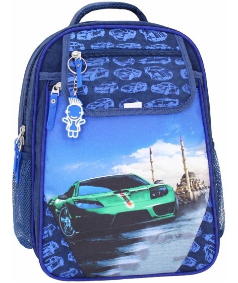 School backpack Bagland Otlichnyk 20 l. 225 blue 58 m (0058070)