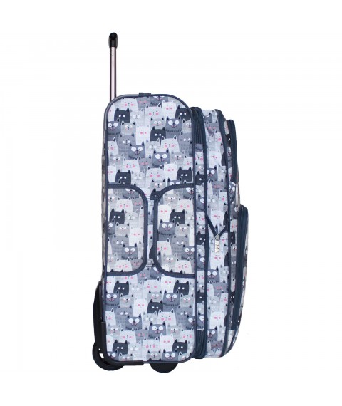 Suitcase Bagland Leon large design 70 l. sublimation (342) (0037666274)