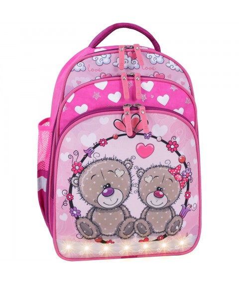 Рюкзак шкільний Bagland Mouse 143 малиновий 686 (00513702)