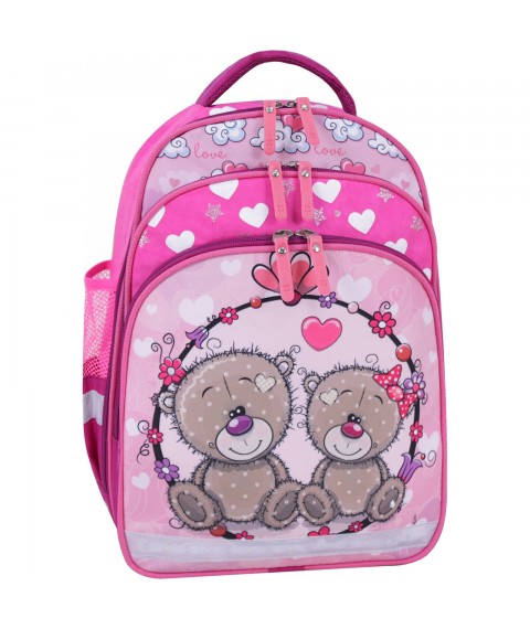 Рюкзак шкільний Bagland Mouse 143 малиновий 686 (00513702)