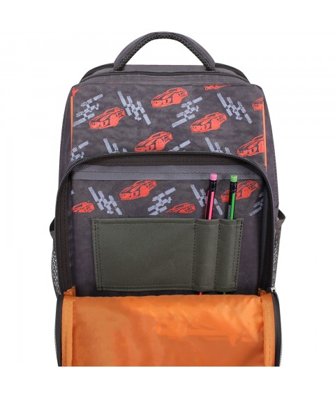 School backpack Bagland Schoolboy 8 l. hacks 666 (0012870)