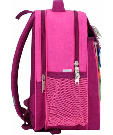School backpack Bagland Otlichnyk 20 l. 143 raspberry 59 d (0058070)