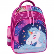 Рюкзак школьный Bagland Mouse 143 фиолетовый 504 (00513702)