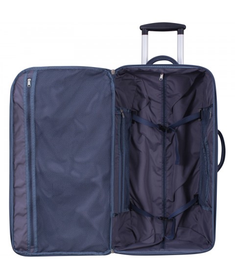 Travel bag Bagland Rome 62 l. Grey/pink (0039370)
