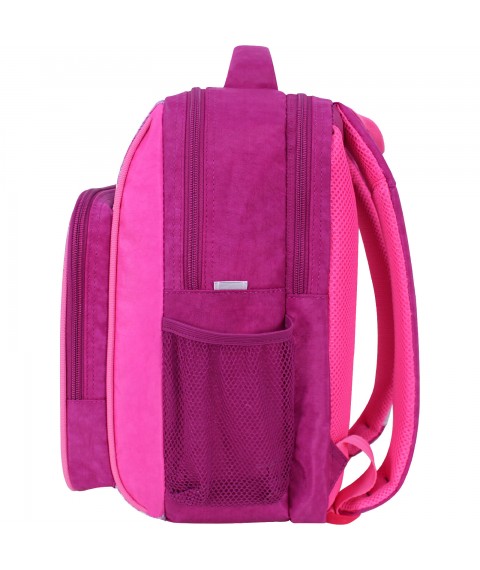 School backpack Bagland Schoolboy 8 l. crimson 888 (0012870)