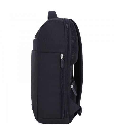 Backpack Bagland Volnorez 20 l. black/leatherette (0013866)