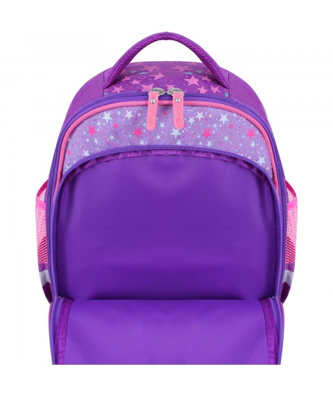 School backpack Bagland Mouse purple 674 (00513702)