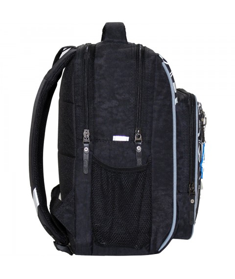 School backpack Bagland Schoolboy 8 l. black 175k (00112702)