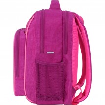 School backpack Bagland Schoolboy 8 l. crimson 899 (0012870)