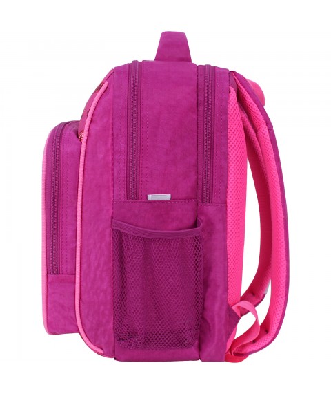 School backpack Bagland Schoolboy 8 l. crimson 899 (0012870)