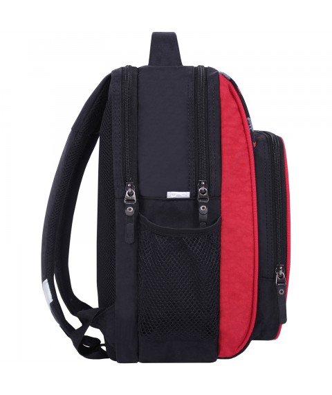 School backpack Bagland Schoolboy 8 l. black 609 (0012870)