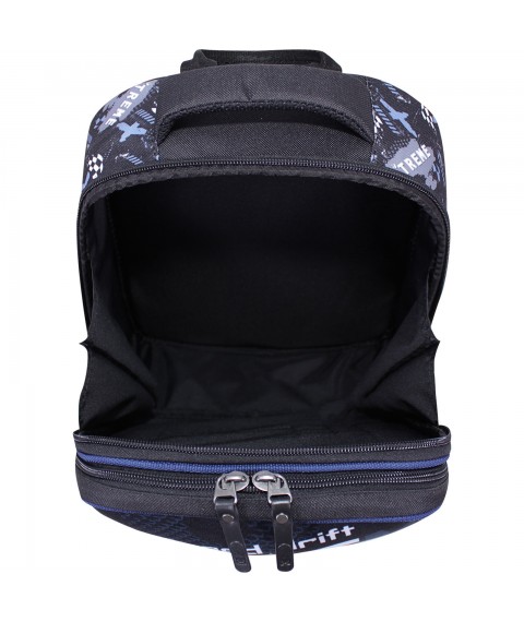 Backpack Bagland Turtle 17 l. black 662 (0013466)