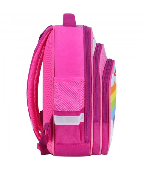 School backpack Bagland Mouse 143 crimson 676 (00513702)