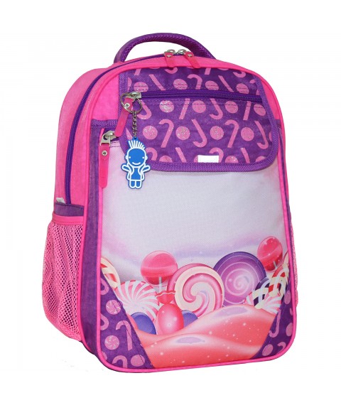 School backpack Bagland Otlichnyk 20 l. 339 purple 409 (0058070)