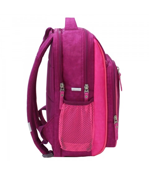 School backpack Bagland Schoolboy 8 l. 143 raspberry 141 d (00112702)