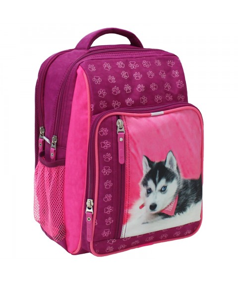 School backpack Bagland Schoolboy 8 l. 143 raspberry 141 d (00112702)