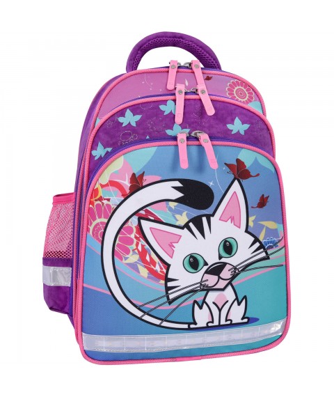 Рюкзак шкільний Bagland Mouse 143 малиновий 512 (00513702)