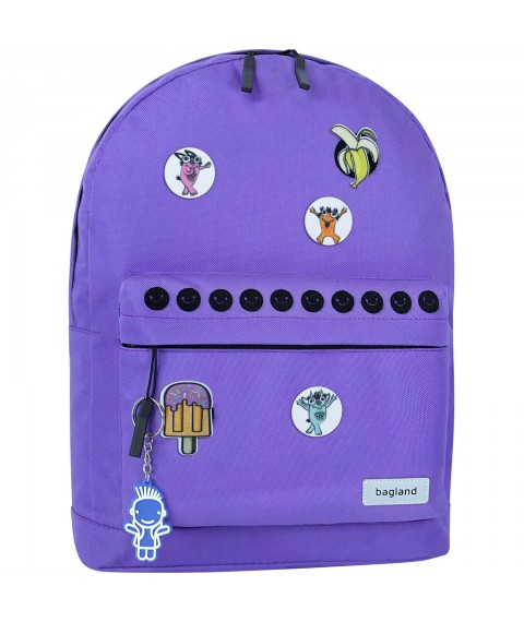 Backpack Bagland Youth W/R 17 l. 170 Violet (00533662 Ш)