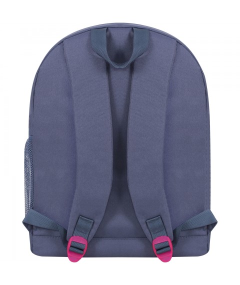 Backpack Bagland Youth W/R 17 l. Grey/pink (00533662)