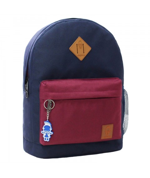 Backpack Bagland Youth W/R 17 l. 330 ink/cherry (00533662)