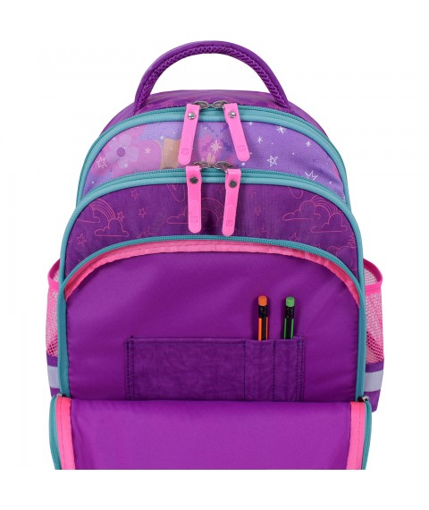 Рюкзак школьный Bagland Mouse 339 фиолетовый 596 (00513702)