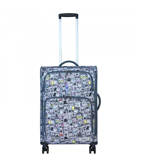 Bagland Leon suitcase medium design 51 l. sublimation 1114 (0037966244)