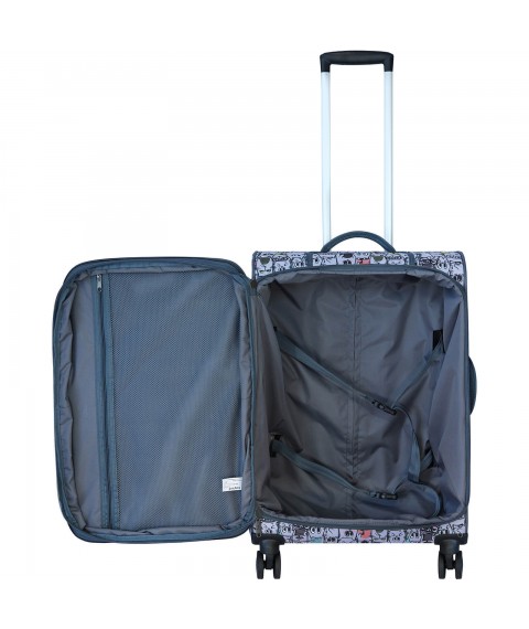 Bagland Leon suitcase medium design 51 l. sublimation 1114 (0037966244)