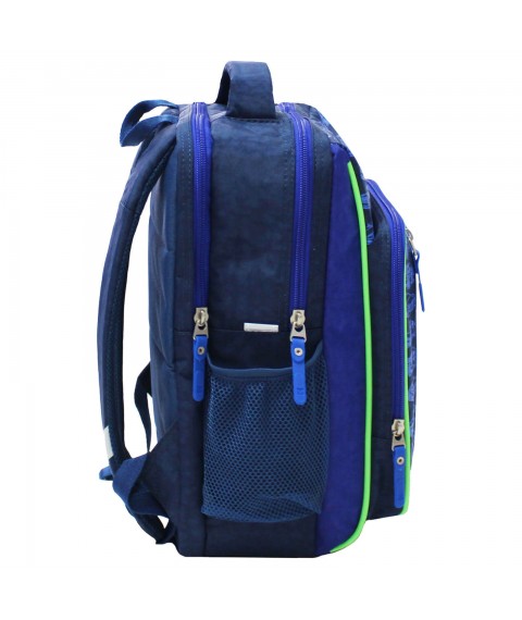 Рюкзак школьный Bagland Школьник 8 л. 225 синiй 58 м (00112702)