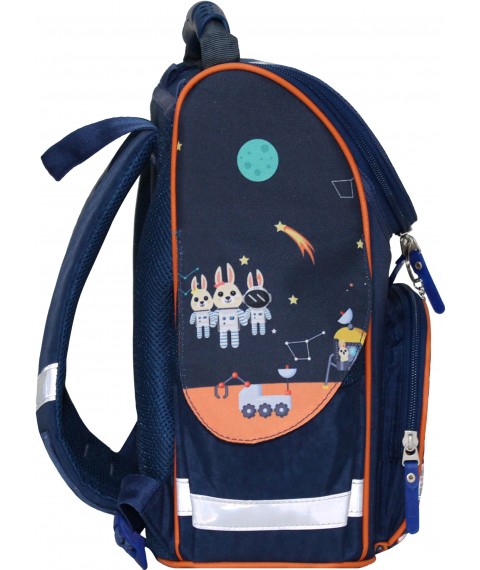 Backpack school frame with flashlights Bagland Success 12 l. blue 432 (00551703)