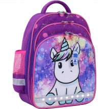 Рюкзак школьный Bagland Mouse 339 фиолетовый 428 (00513702)