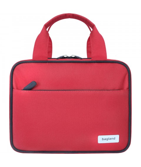 Cosmetic bag Bagland Voyage 6 l. red (0071866)