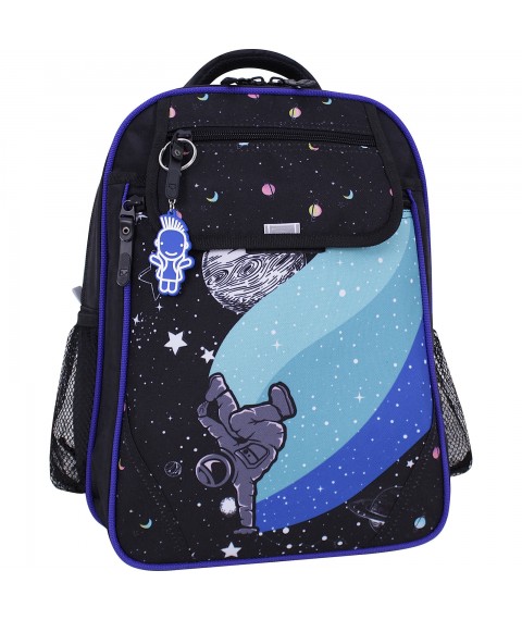 School backpack Bagland Otlichnyk 20 l. black 1098 (0058070)
