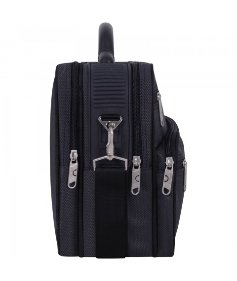 Bagland Mr. Gray men's bag 14 l. Black (00265169)