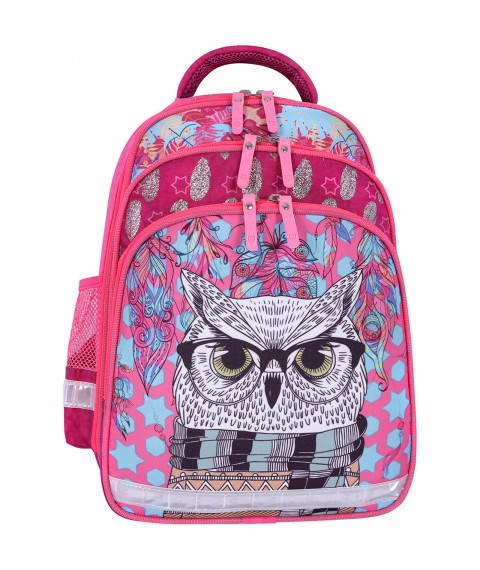 School backpack Bagland Mouse 143 crimson 514 (00513702)