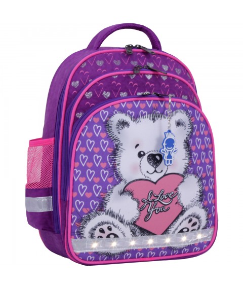 Наплічник шкільний Bagland Mouse 339 фіолетовий 377 (0051370)